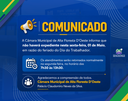 📢 COMUNICADO DE FERIADO