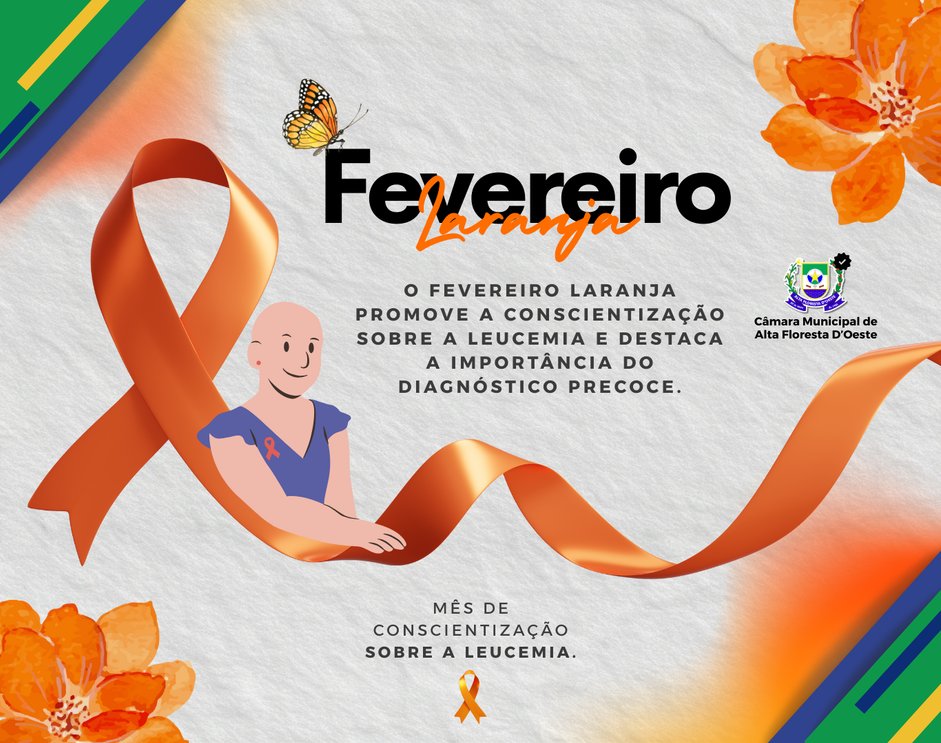 🟠 Fevereiro Laranja reforça a importância da prevenção da leucemia