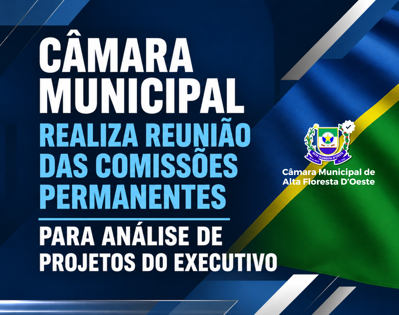 CÂMARA MUNICIPAL REALIZA REUNIÃO DAS COMISSÕES PERMANENTES PARA ANÁLISE DE PROJETOS DO EXECUTIVO