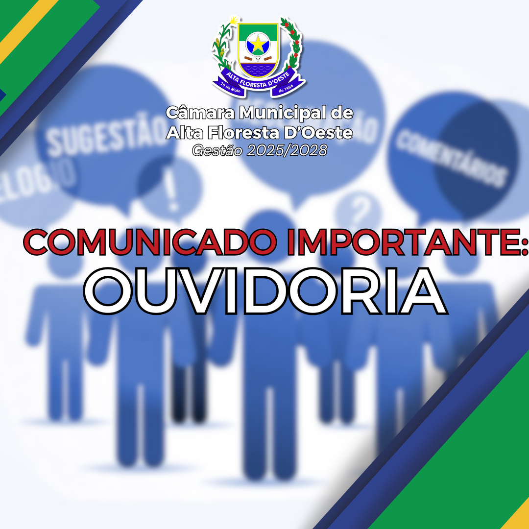 COMUNICADO IMPORTANTE: OUVIDORIA.